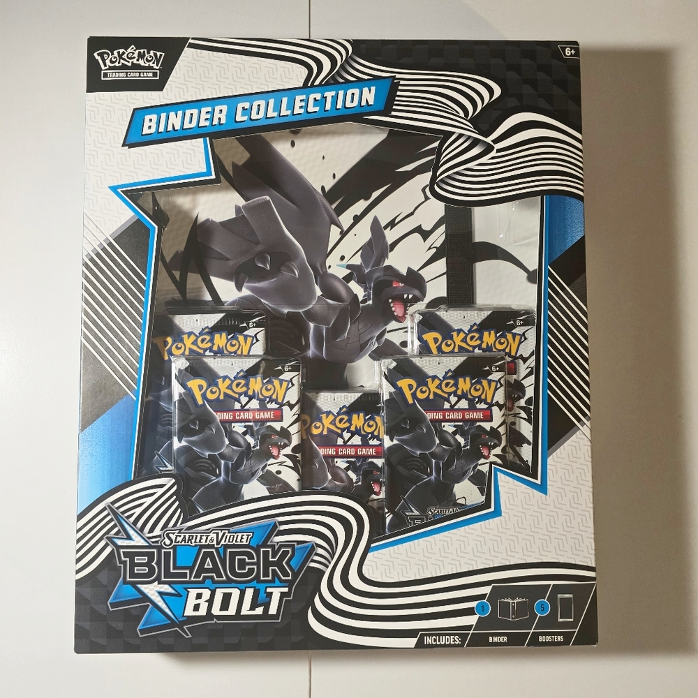 Pokemon Black Bolt Binder Collection